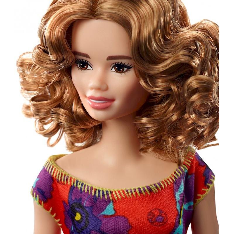 Barbie Red flower dress GBK95, фото из интернета
