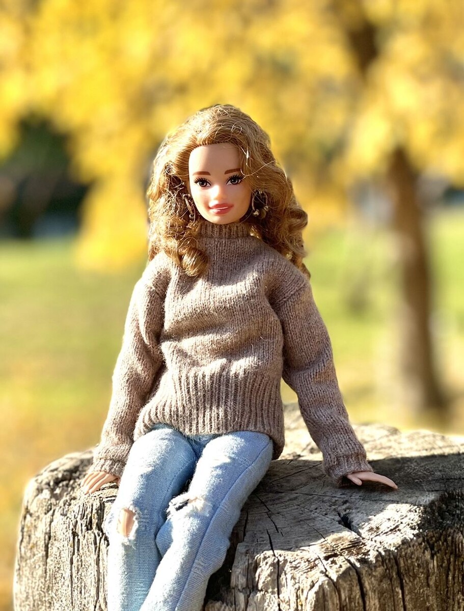 Barbie Red flower dress GBK95, фото из Pinterest