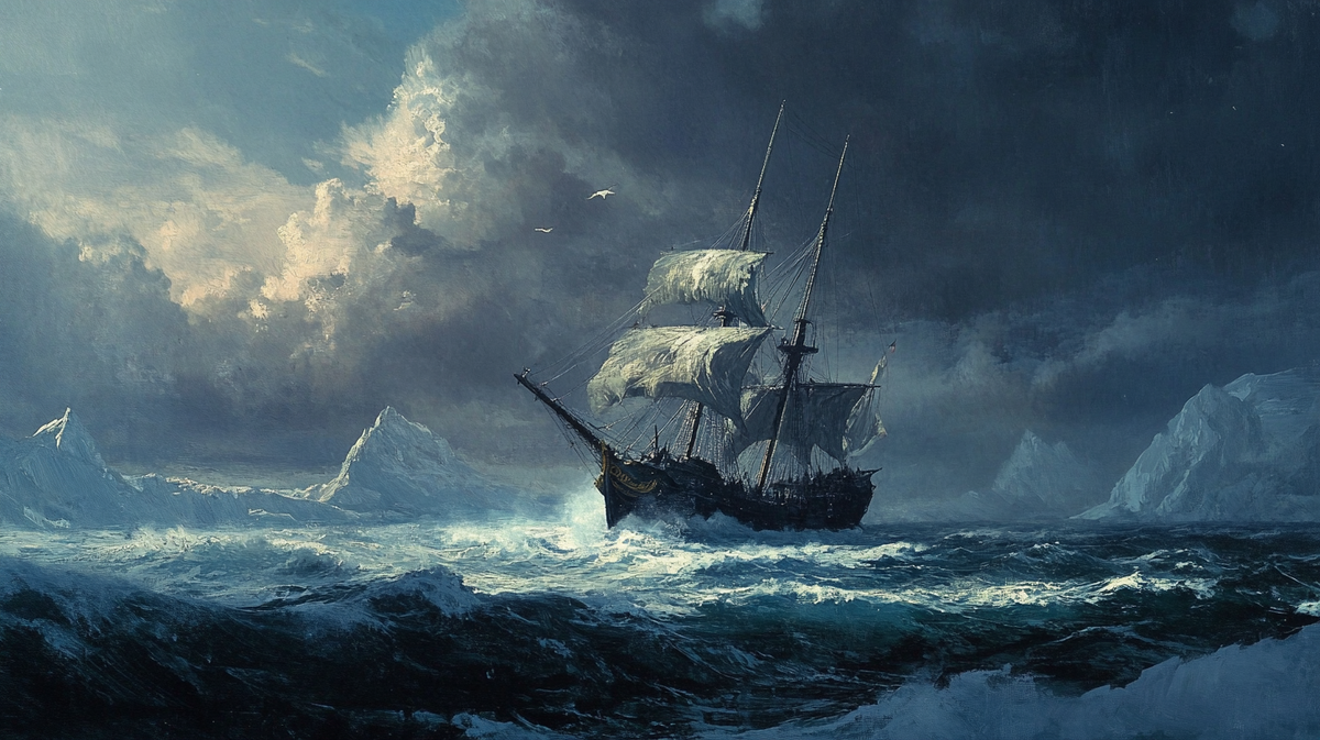     Фото: Midjourney Буквально «заструга» означает «то, что настрогано» ветром. Термин использовали русские мореплаватели, промысловики и ученые, описывая реалии Севера