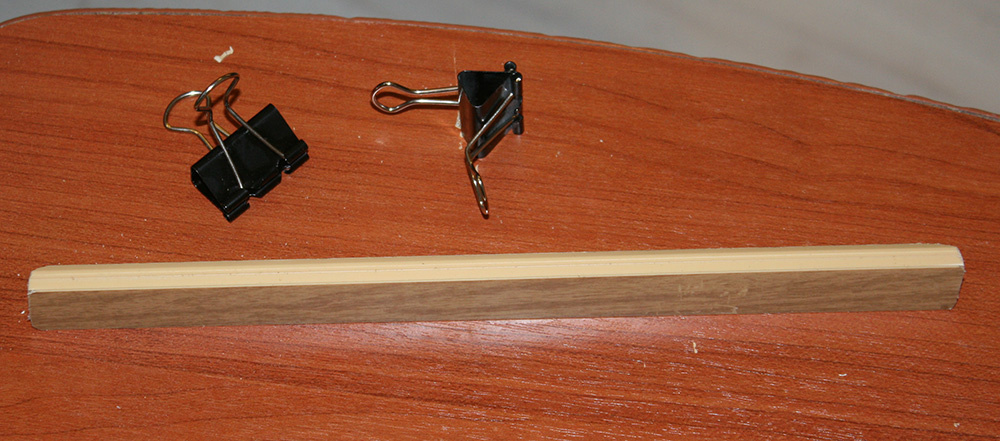 Вот из этих деталей я сделал корпус осветителя