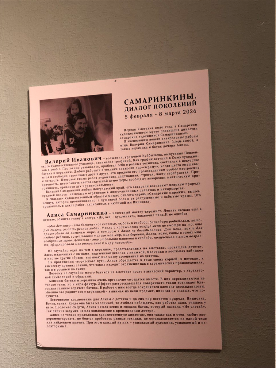 Валерий Самаринкин художник из Самары. Фото автора.