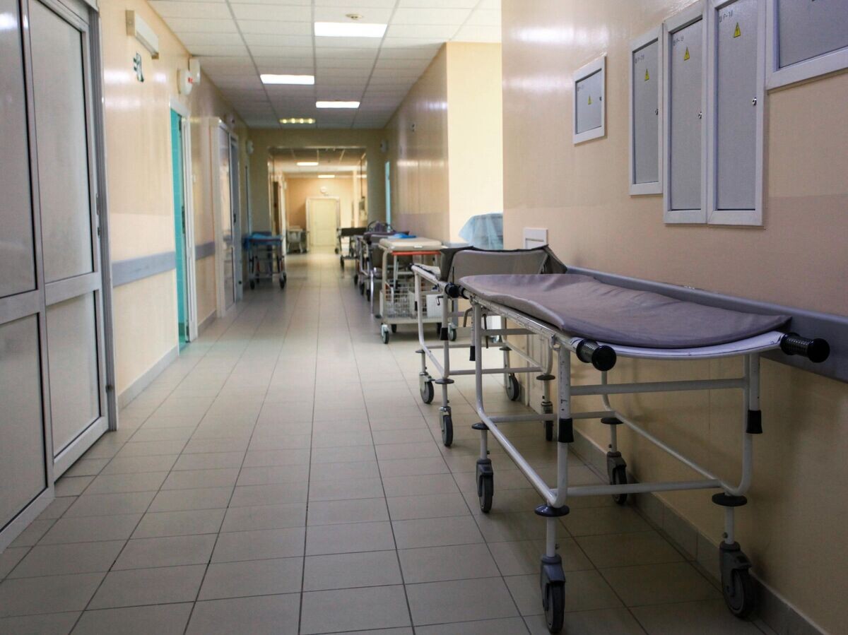    Коридор в операционном блоке больницы | © РИА Новости / Кирилл Шипицин