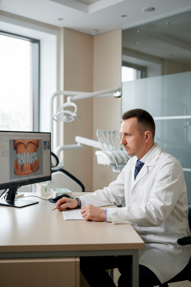 Планирование имплантации