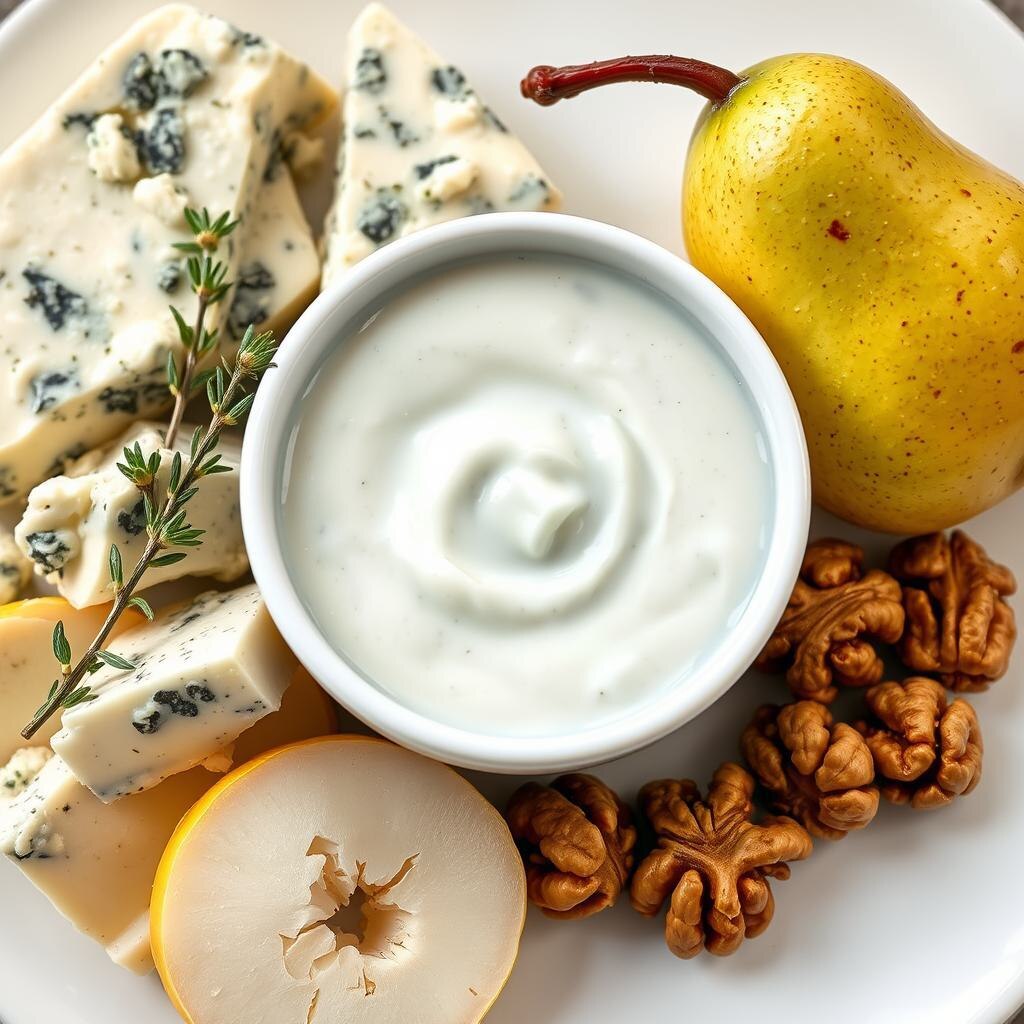 Соус из голубого сыра