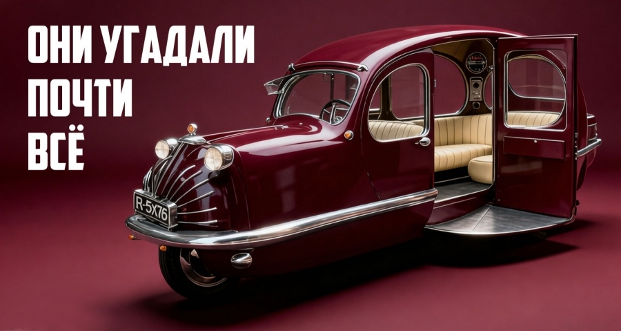 Этот проект автомобиля будущего из 30-х годов прошлого века угадал много опций современных автомобилей