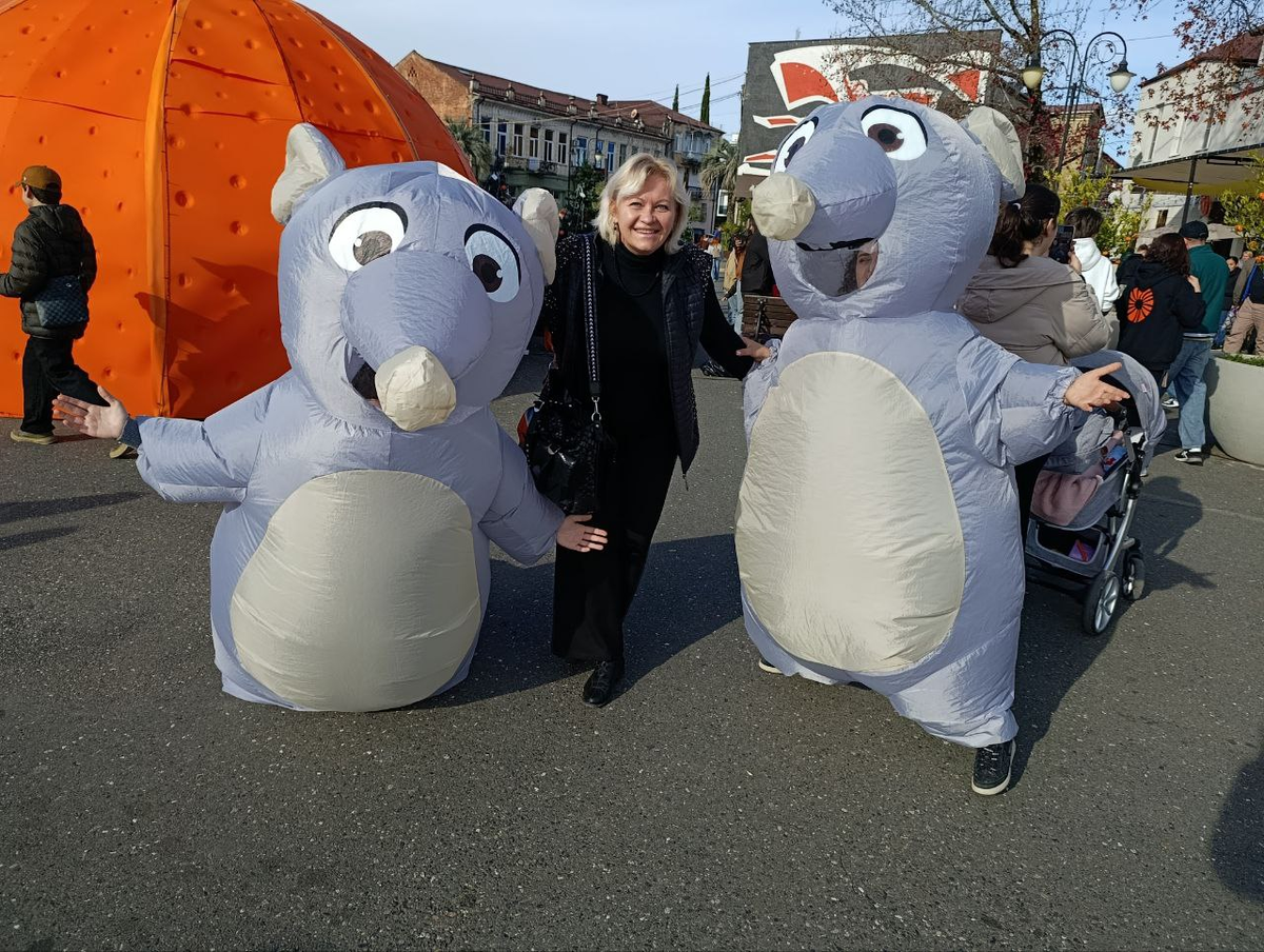 На фестивале "Мандарин" в Сухуме, 06.01.2026.