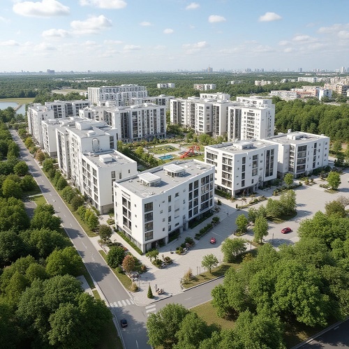 Современный жилой комплекс