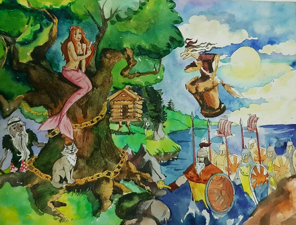 «Лукоморье». Александр Сергеевич Пушкин. 1828 год.