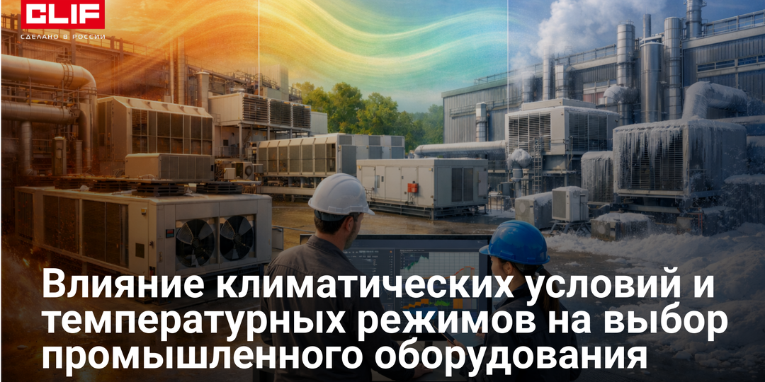 Влияние климатических условий и температурных режимов на выбор промышленного оборудования
