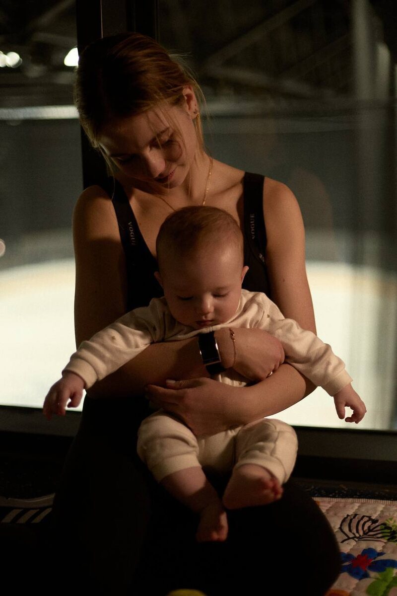    Александра Трусова показала полугодовалого сына МишуСоцсети Александры Трусовой