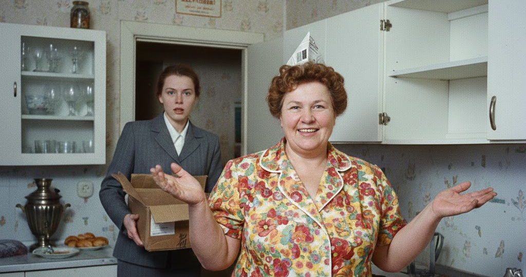 — Можешь не благодарить: я тут всё прибрала и избавилась от лишнего хлама, — с видом благодетельницы произнесла свекровь.