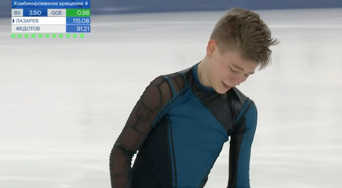 Лев безумно счастливо от того, что смог сделать 5 квадов