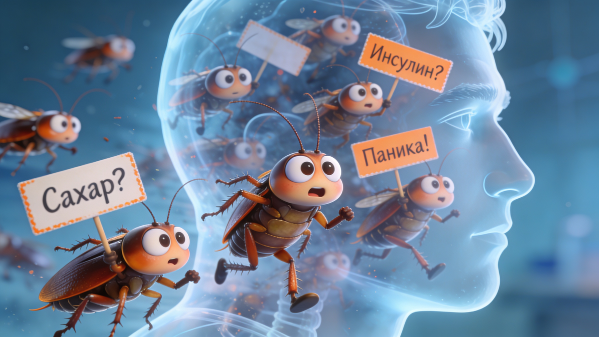 Тараканы в голове и паника на кончике иглы