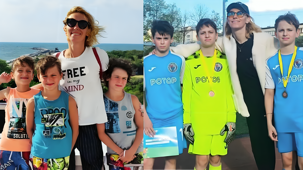 Мария с сыновьями