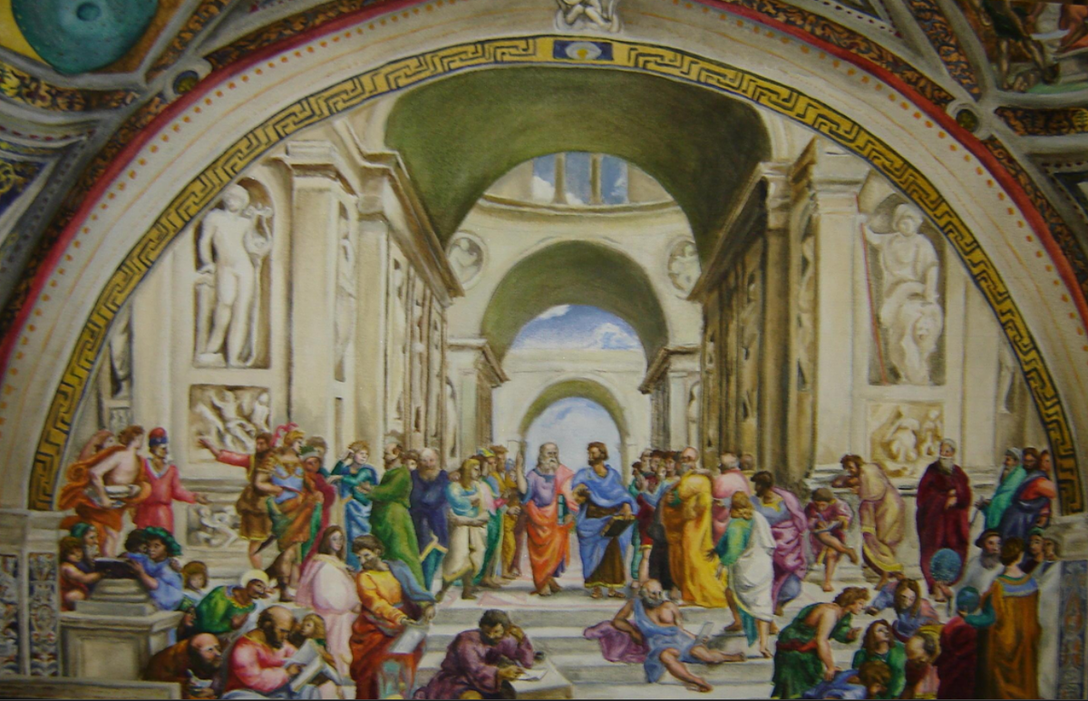 «Афинская школа», Рафаэль Санти, 1511