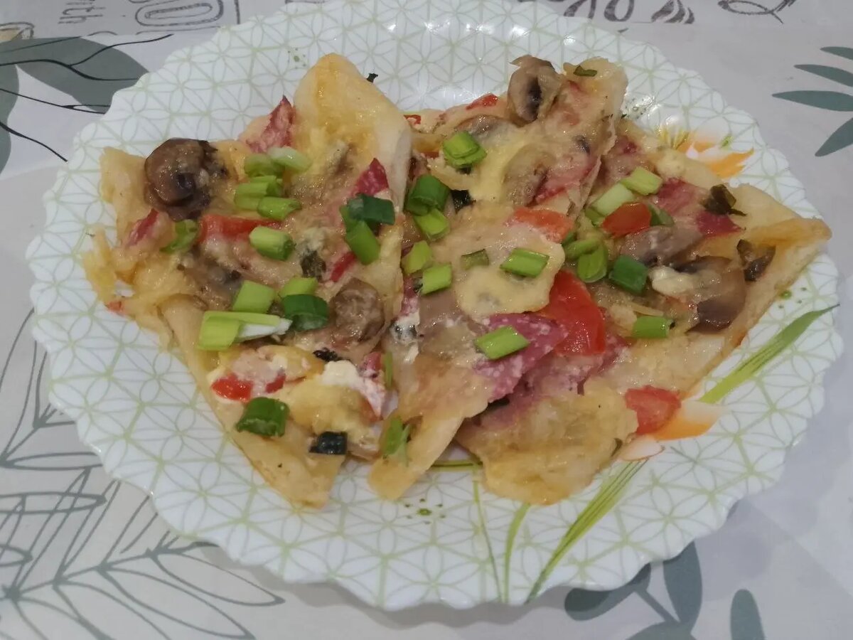 Домашняя пицца 