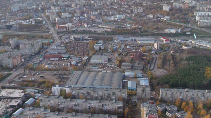 Территория завода. «Нефтехимремонт» специализировался на ремонте, обслуживании и модернизации оборудования для нефтеперерабатывающих и нефтехимических предприятий Уфы и региона. Источник: «Яндекс Карты»