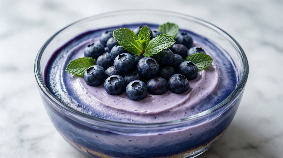 Крем из голубики