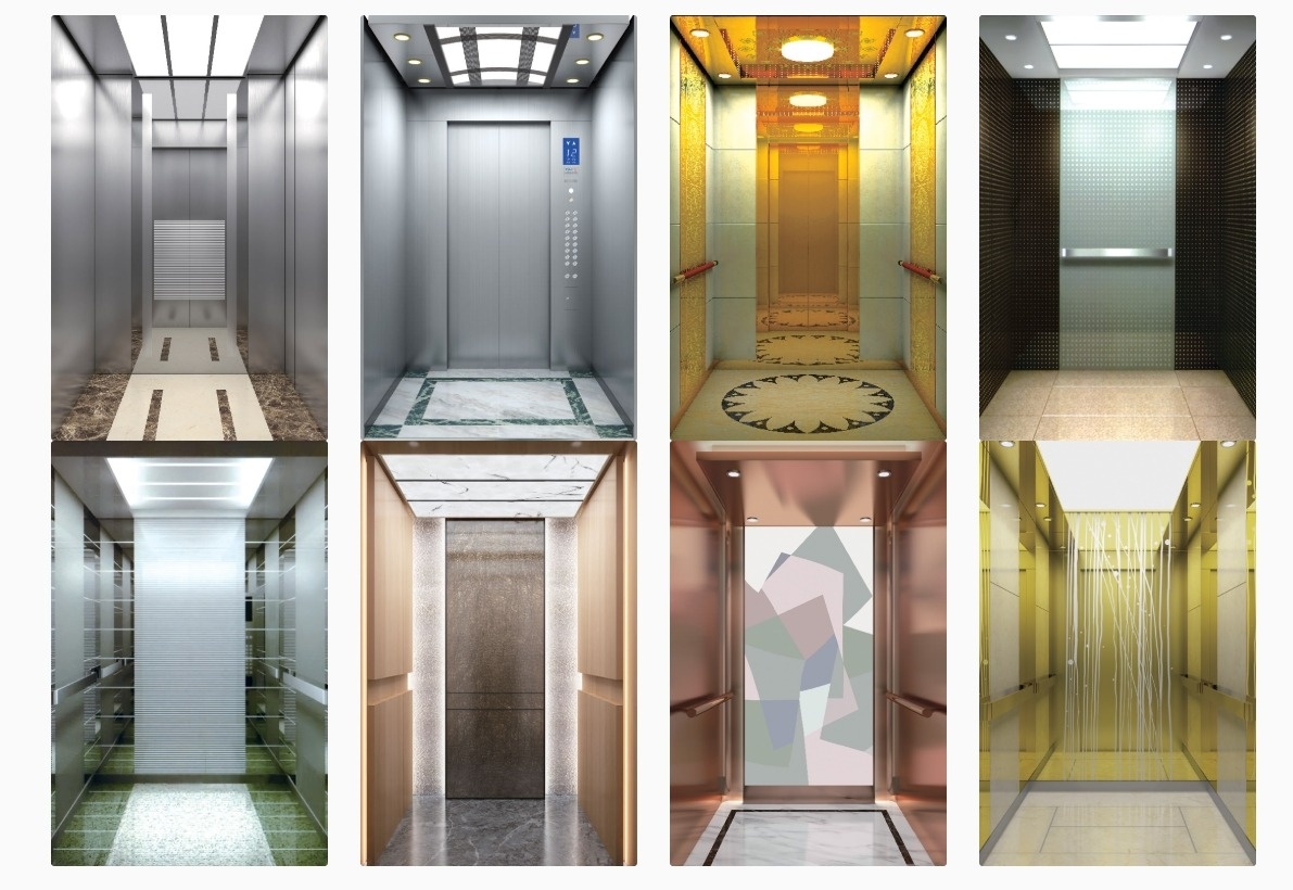    Интерьер лифтов Hitachi. Источник изображения: hitachielevator.com