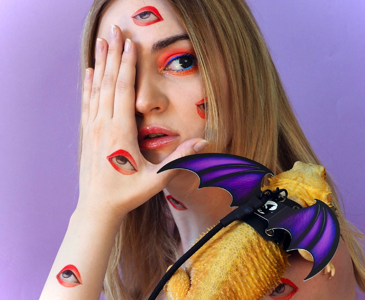 Я и мой помощник бородатая агама Лимон