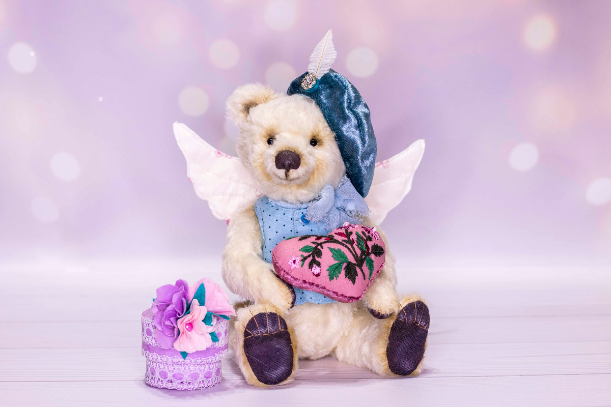 Мишка тедди Валентинчик