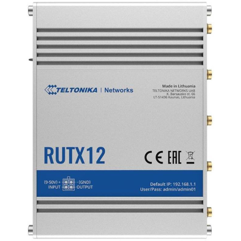 Teltonika RUTX12 - крутой экземпляр