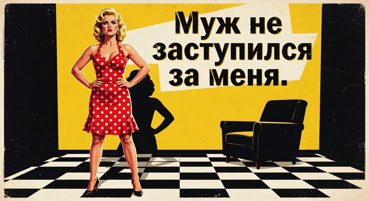 Не заступился за меня