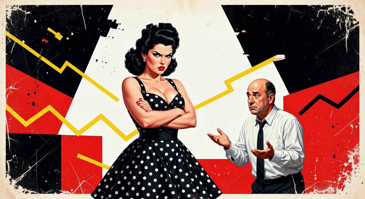 Жена не довольна