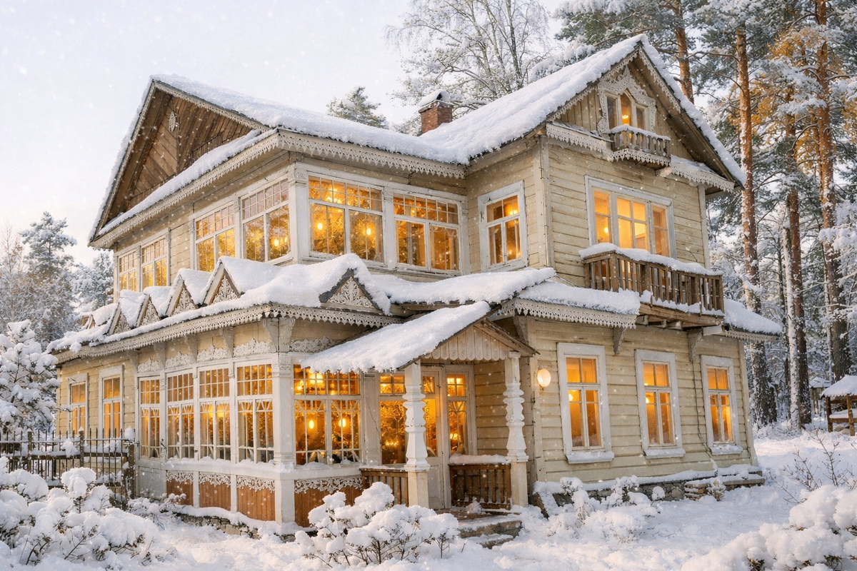 Типовая дача конца IXХ — начала ХХ века