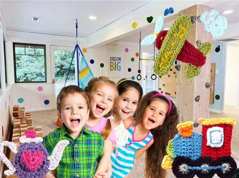 Подборка схем аппликаций на детскую одежду