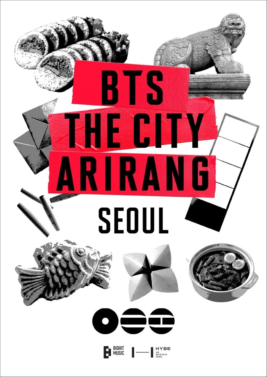    Промо-постер проекта «BTS THE CITY ARIRANG SEOUL»