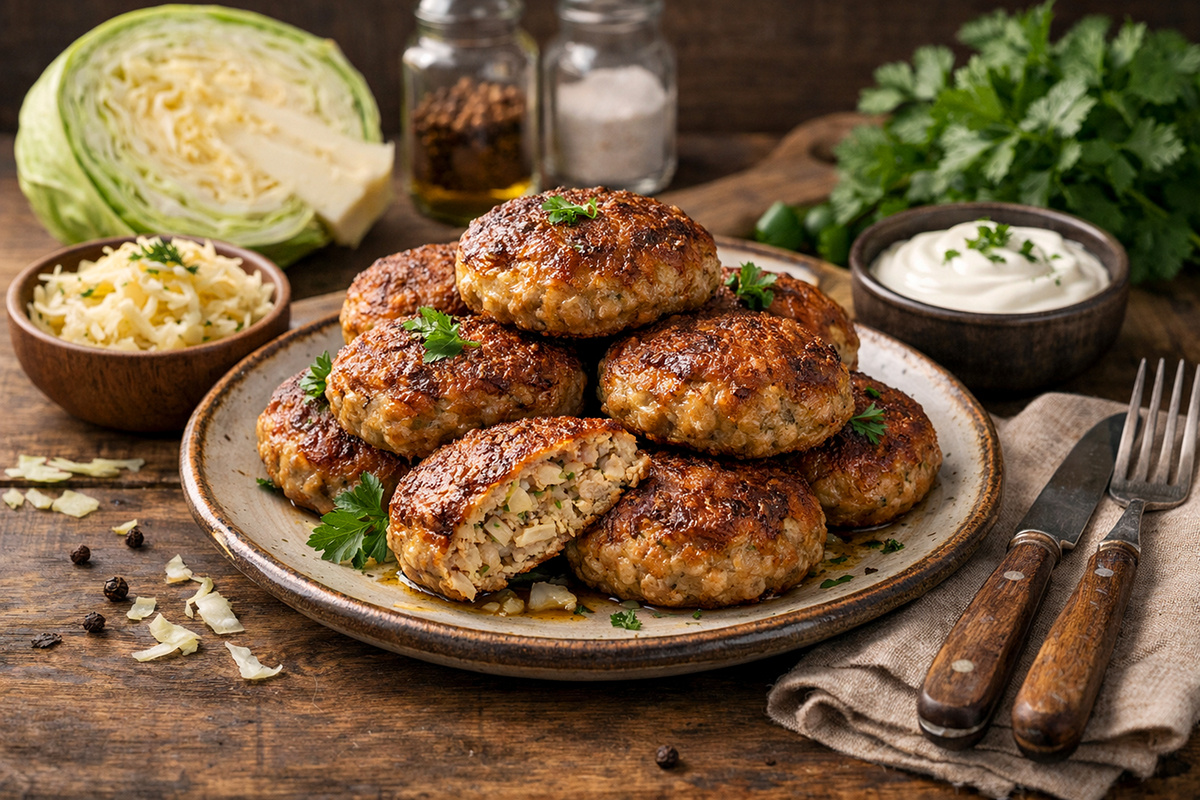 Котлеты-обманки с капустой (сочнее, чем чистое мясо)