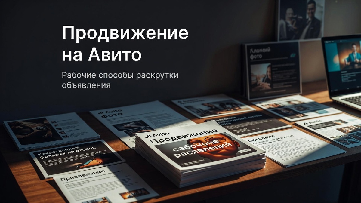 Эффективное продвижение на авито - от правильного оформления до настройки платных услуг.