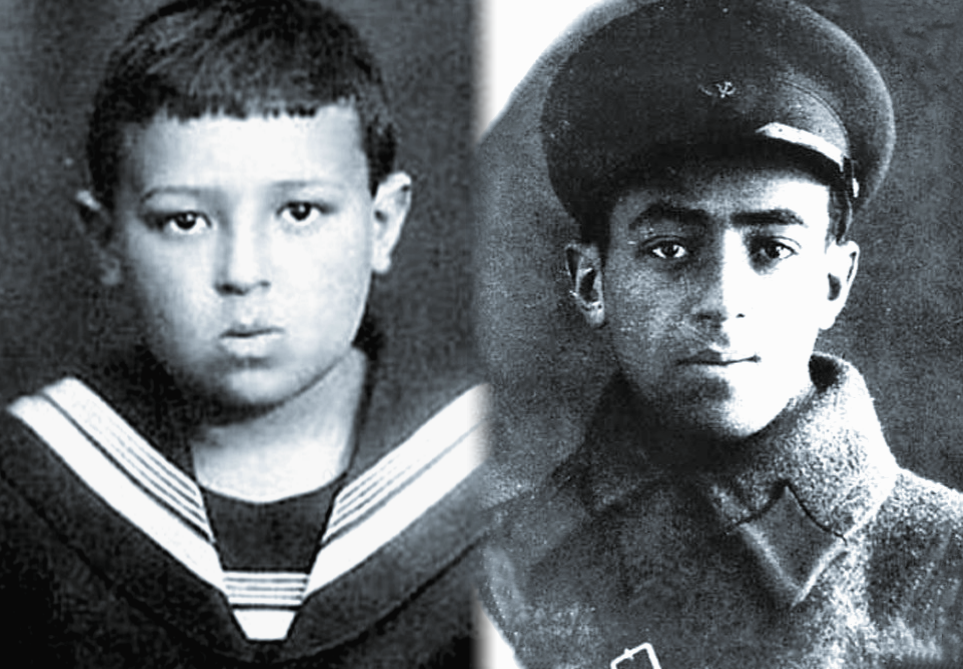 Герой повествования в юные годы.