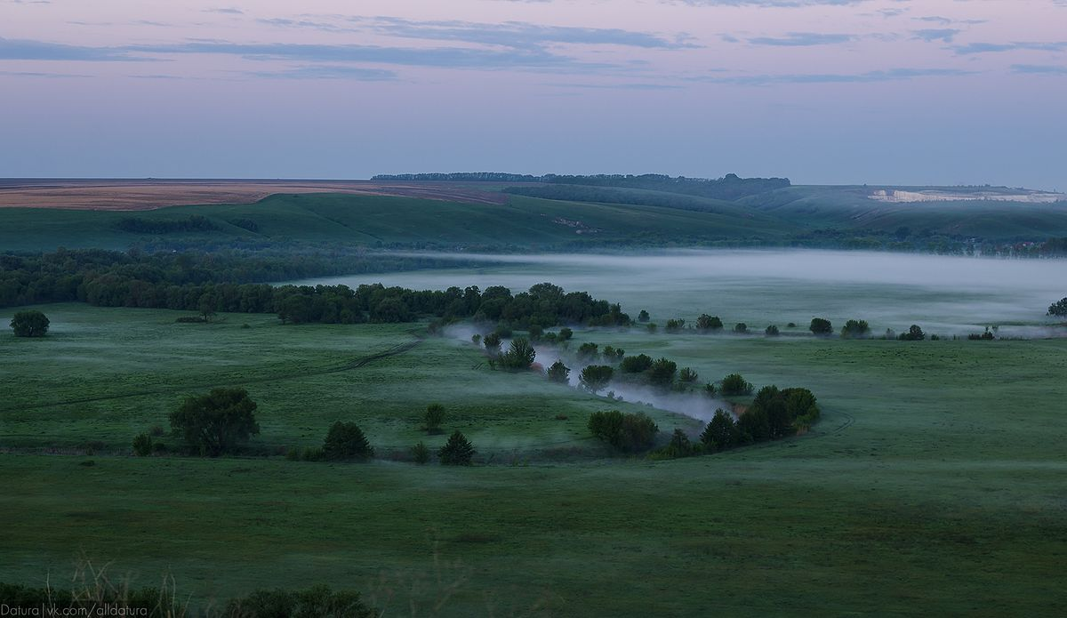 Вид на реку Тихая Сосна