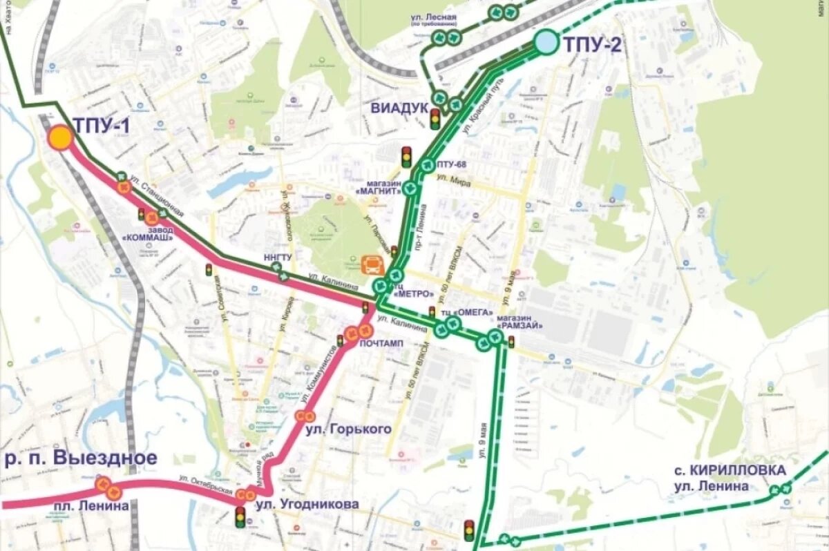    В Арзамасе пригородные автобусы интегрируют с электричками