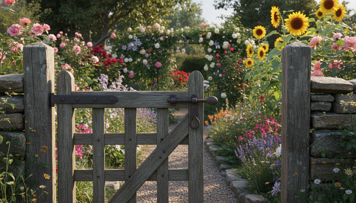 Иногда простая деревянная щеколда дает больше психологического комфорта, чем сложная биометрия.