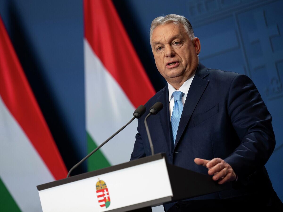    Премьер-министр Венгрии Виктор Орбан | © AP Photo / Denes Erdos