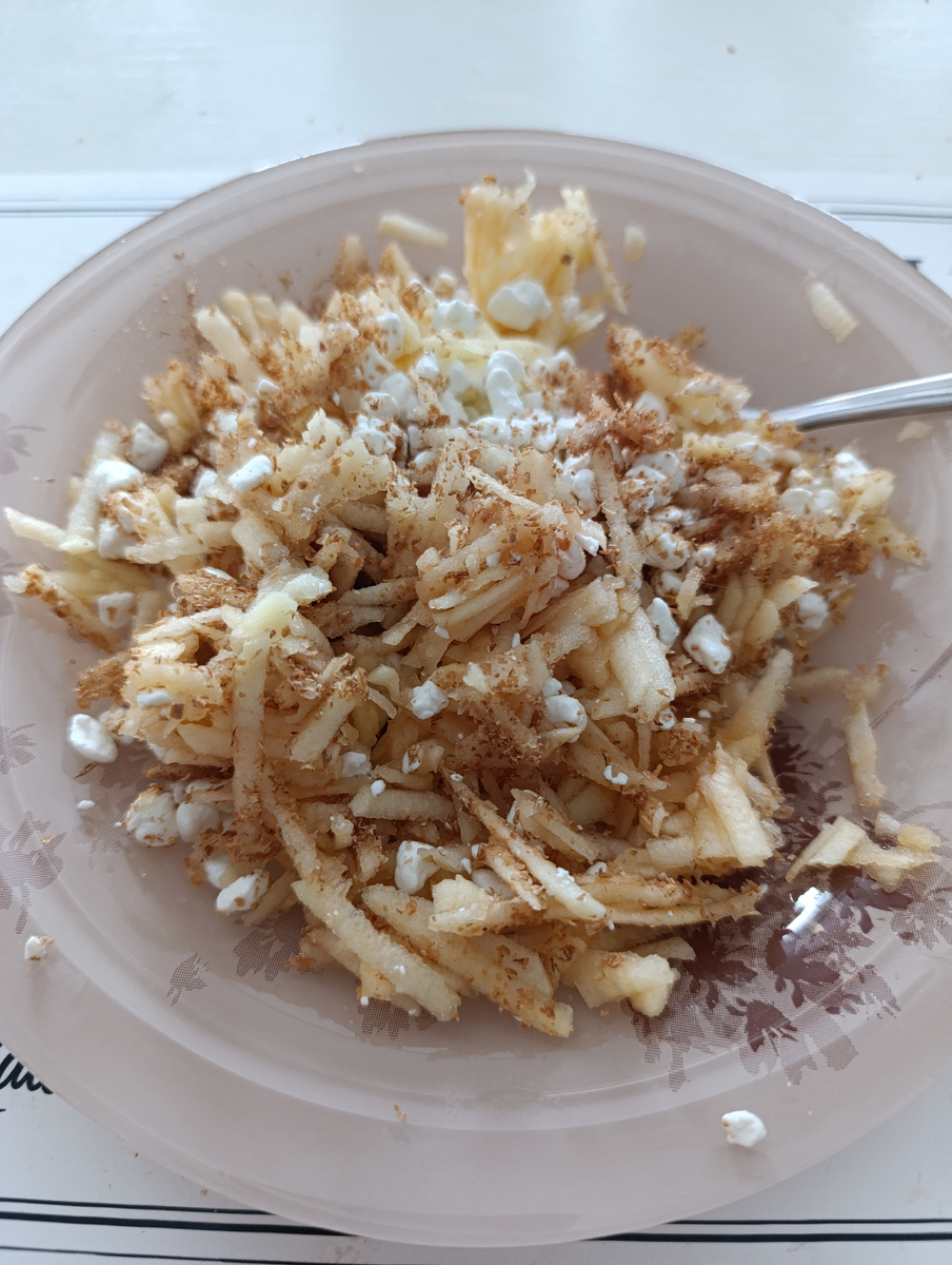 Фото автора. Тарелка с завтраком