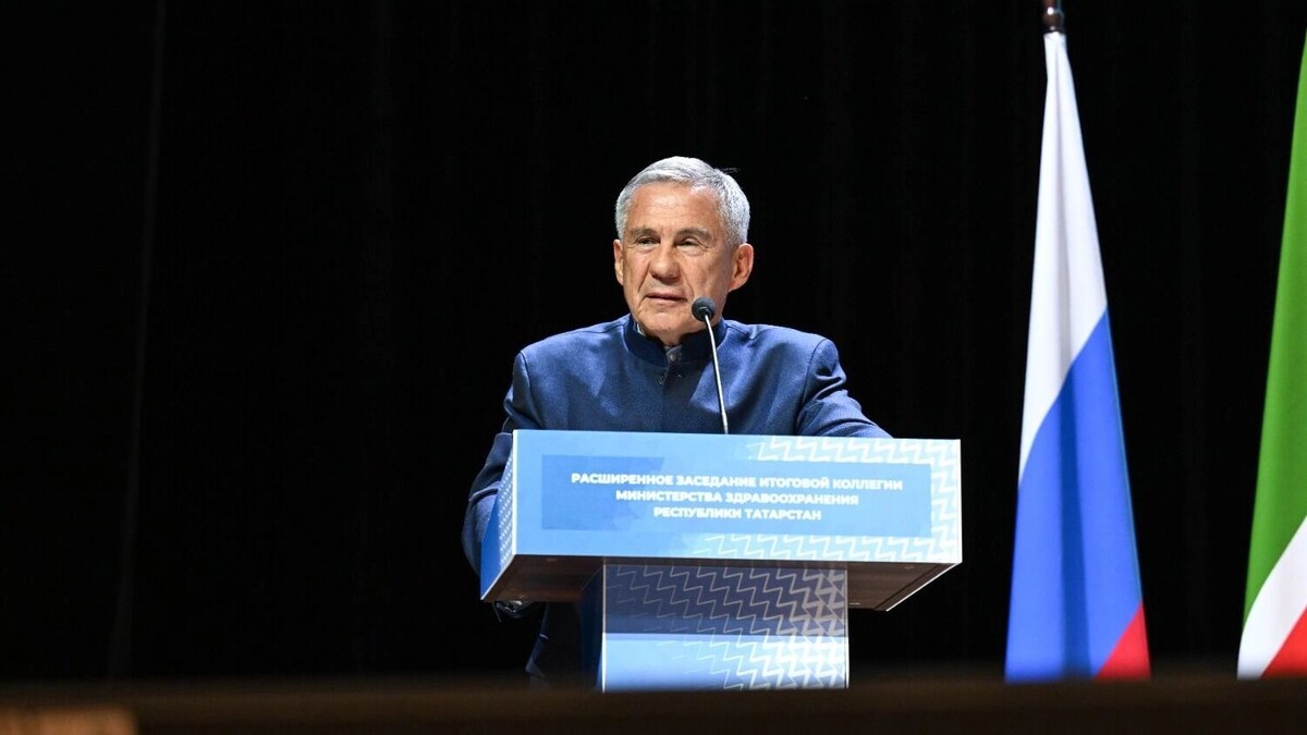    Рустам Минниханов   Минздрав Татарстана