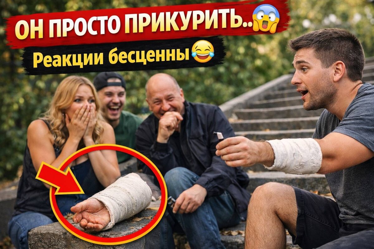 🤯 Дали прикурить… и тут РУКА УПАЛА! Реакции людей бесценны 😂