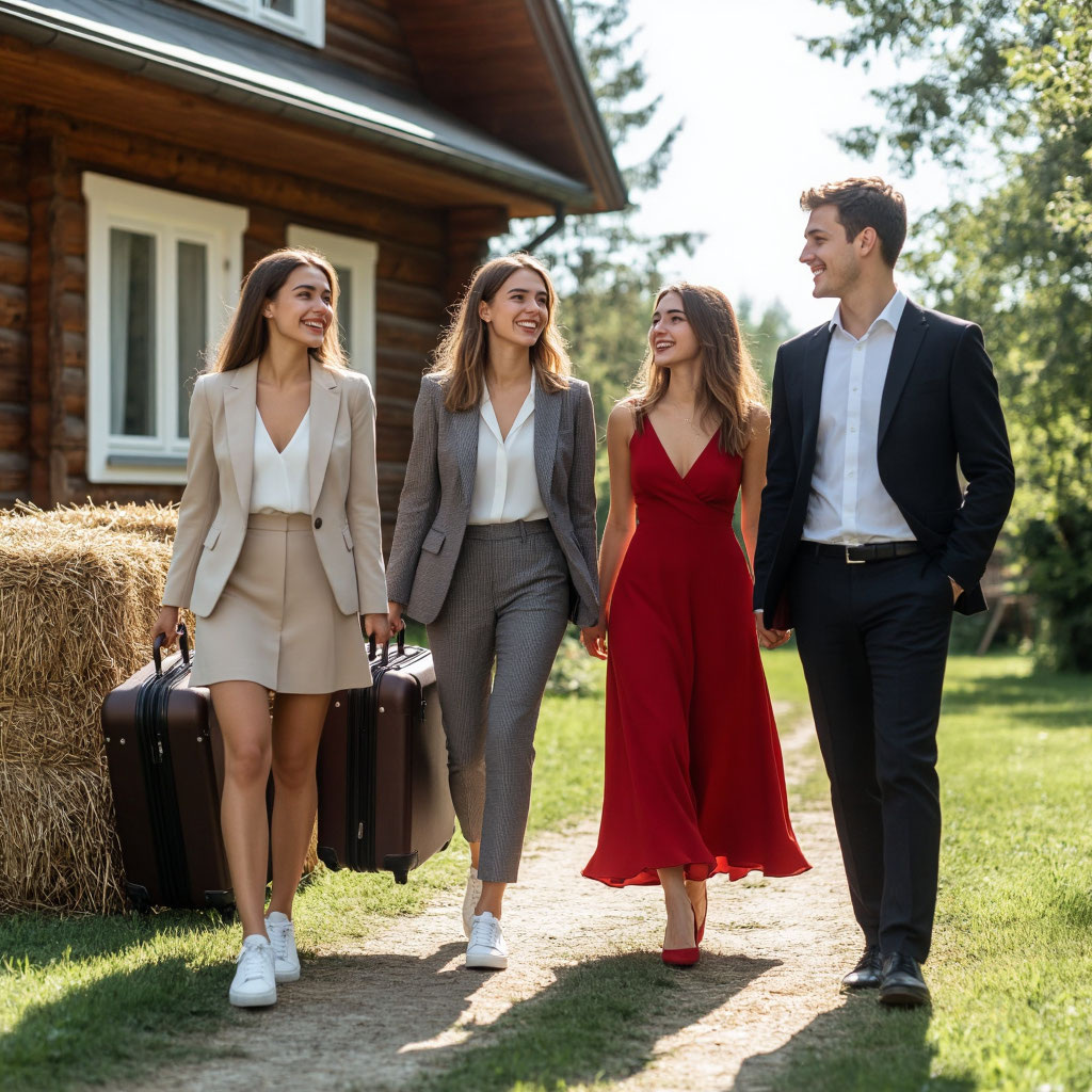 К вечеру подтянулась остальная компания