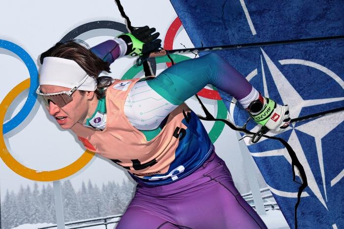 Спорт вне политики? История от военкора, который был спортсменом. Коллаж © Life.ru. Обложка © ТАСС / GIAN EHRENZELLER, Michael Kappeler, © Shutterstock / FOTODOM / Pavlo Lys