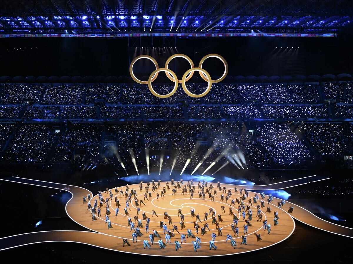    Церемония открытия XXV зимних Олимпийских и Паралимпийских игр на стадионе Сан-Сиро в Милане | © РИА Новости / РИА Новости