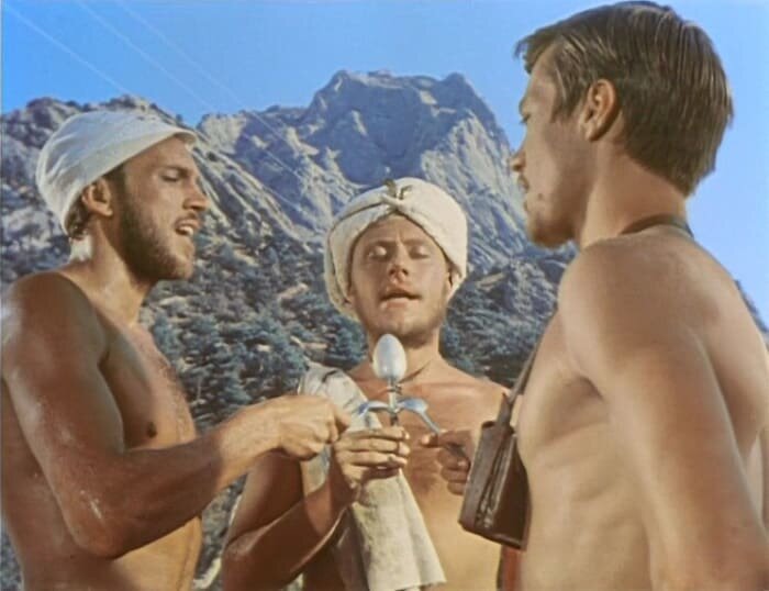 Андрей Миронов, Евгений Жариков и Геннадий Нилов. 