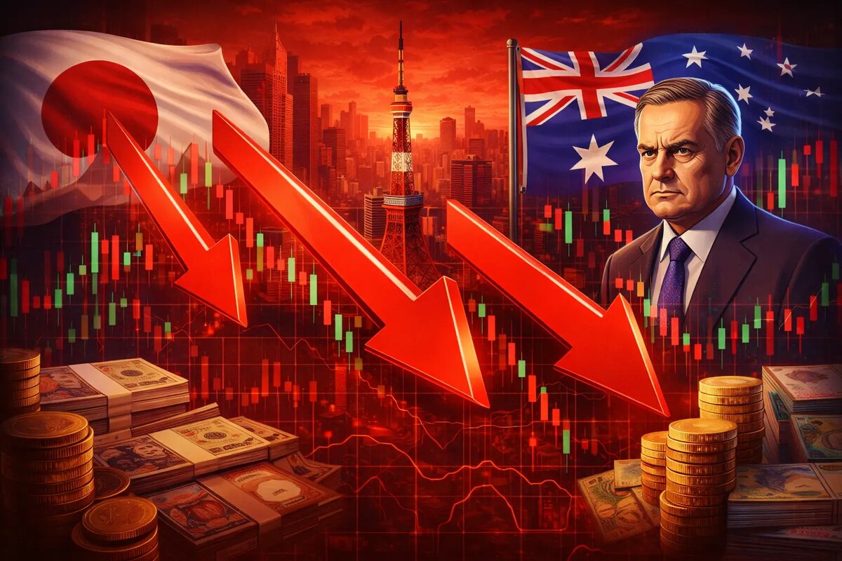 Азиатские рынки под давлением глобальных и локальных рисков