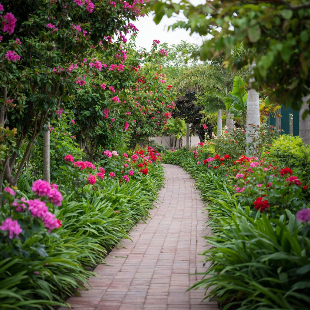 Растения вдоль дорожек, что посадить