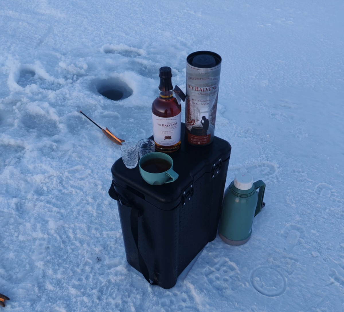 Рыбацкая обстановка. Фото однополчанина Андрея Багратина.