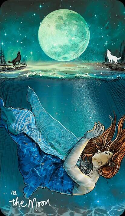 Через энергию подсознания, скрытых и не осознанных программ, возможно травм или просто забытых знаний 