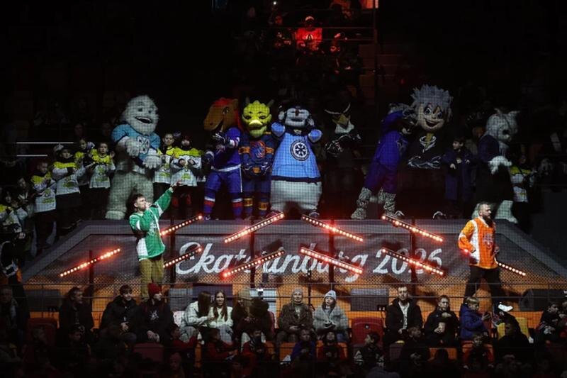    Фото: КХЛ/ Предматчевое шоу Кубка Вызова